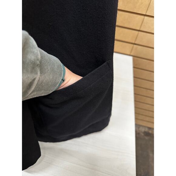 Harve Bernard Vintage Black Light Weight Wool Plus Size Coat 20 W - Picture 7 of 9